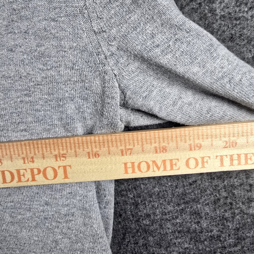 Banana Republic‎ Women L Grey/Gray Pullover Sweater W Button Side Closure - Picture 9 of 11
